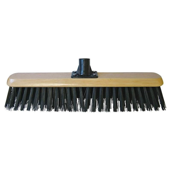 Faithfull PVC Platform Broom Head 450mm (18in) Threaded Socket Faithfull - Town Tools