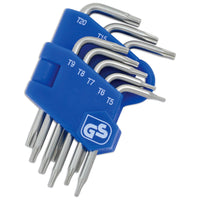 Laser Tamperproof Star Key Set 8pc 4197
