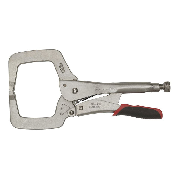 Sealey Locking C-Clamp 280mm 0-90mm Capacity AK6874 Sealey - Town Tools 