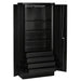 BUNKER Modular Tall Floor Cabinet, 2 Door, 4 Drawer, 2000mm - MS400-2TC4S4D