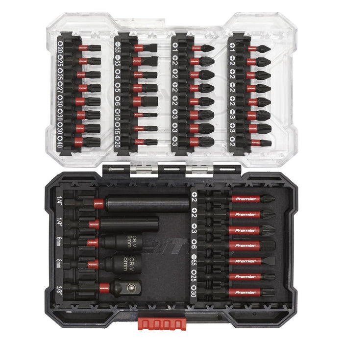 Sealey Power Tool Bit Set 44pc Impact Grade AK8280 Sealey - Town Tools 