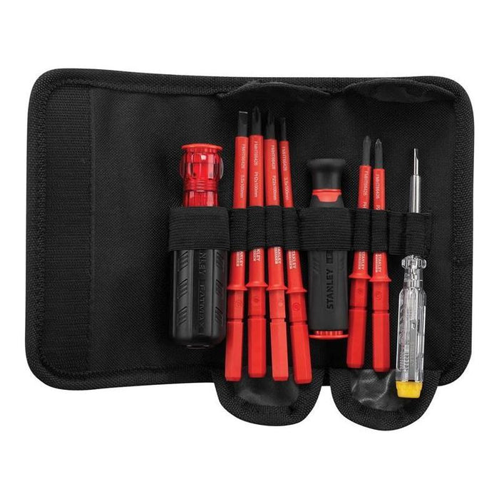 Stanley® Hand Tools VDE Multi-Bit Screwdriver Set, 10 Piece STANLEY® Hand Tools - Town Tools