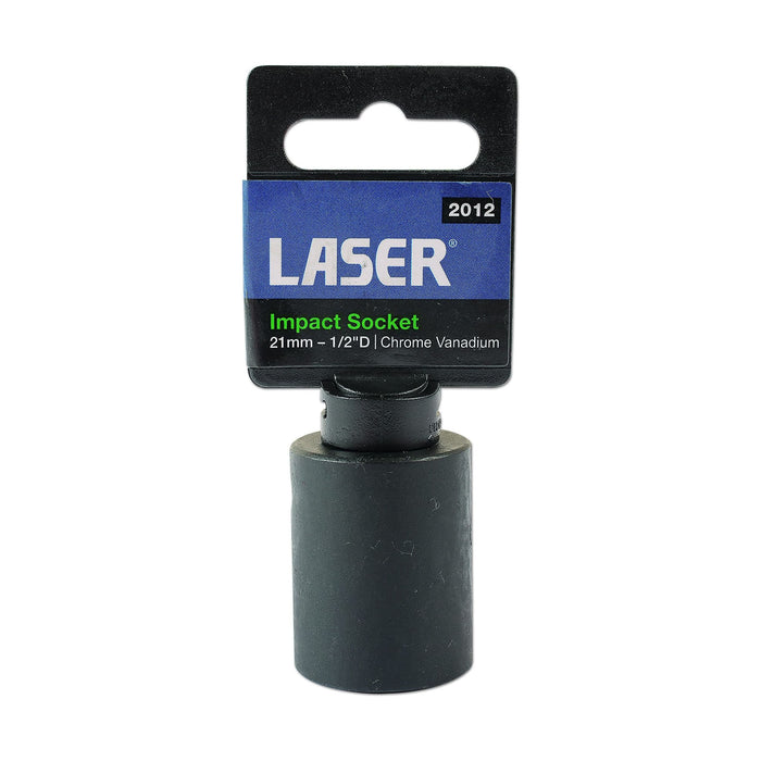 Laser Impact Socket 1/2"D 21mm 2012 Laser - Town Tools 