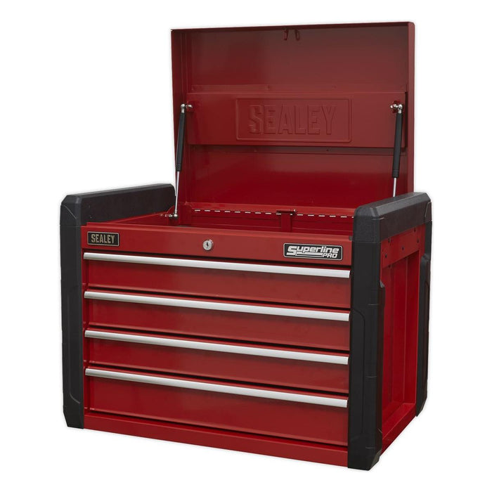 Sealey Topchest 4 Drawer with Ball-Bearing Slides AP3401 Sealey - Town Tools 