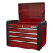 Sealey Topchest 4 Drawer with Ball-Bearing Slides AP3401 Sealey - Town Tools 