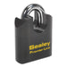 Sealey Steel Body Combination Padlock Shrouded Shackle 62mm PL603S Sealey - Town Tools 