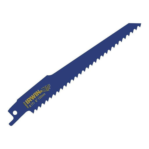 Irwin® 656R Sabre Saw Blade Nail Embedded Wood Cutting 150mm Pack of 5 IRWIN® - Town Tools