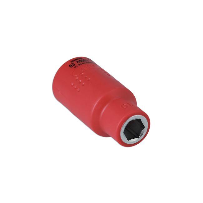 Laser Insulated Socket 1/2"D 10mm 7988 Laser - Town Tools 