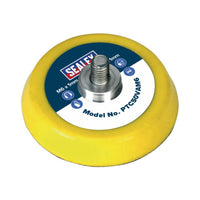 Sealey Hook-and-Loop Backing Pad50mm M6 x 1mm PTC50VAM6