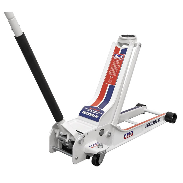 Sealey Low Profile Rocket Lift Trolley Jack 1.5 Tonne 1500SLR Sealey - Town Tools 