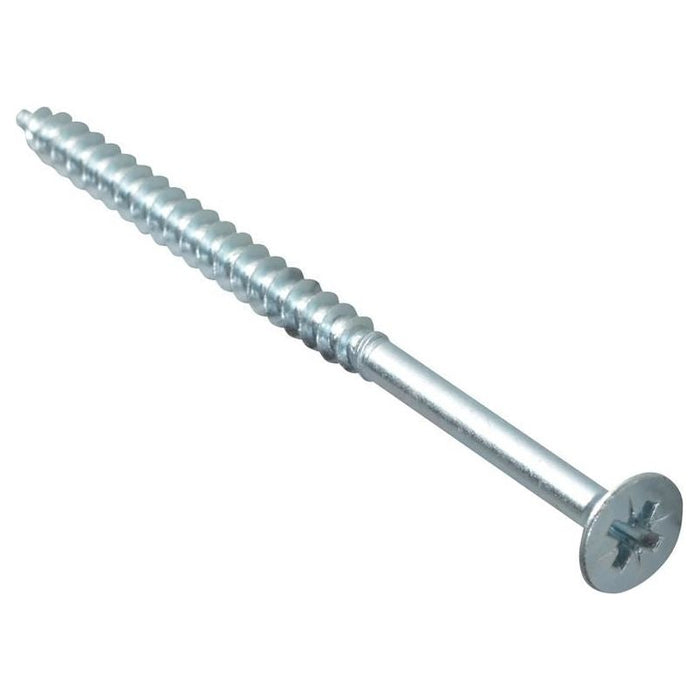Forgefix Multi-Purpose Pozi Compatible Screw CSK ST ZP 5 x 80mm Box 100 ForgeFix - Town Tools