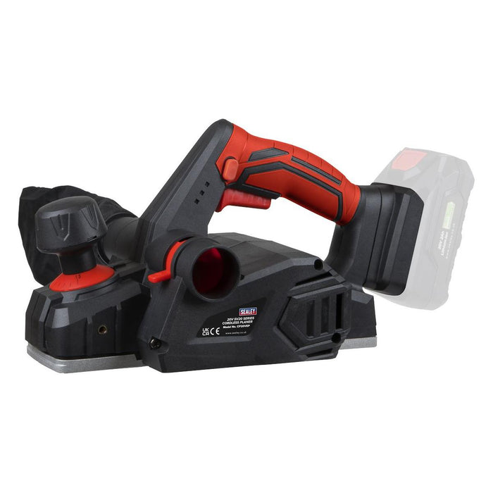 Sealey SV20 Series 82mm Cordless Planer 20V - Body Only CP20VEP Sealey - Town Tools 