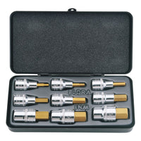 Draper Metric Hexagon Socket Bit Set (9 Piece) 66202