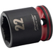 Sealey 1/2"Dr Lock-On Impact Socket 22mm (Red Coded Ring)