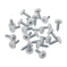 Sealey Numberplate Screw Plastic Enclosed Head 4.8 x 18mm White Pack of 50 PTNP1 Sealey - Town Tools 