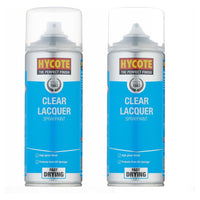 2x Hycote XUK0232 Clear Lacquer 400ml C/O