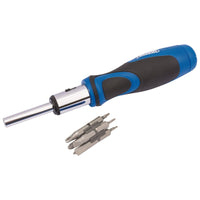 Draper Ratchet Screwdriver and Bit Set (13 Piece) 43640