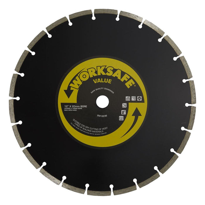 Sealey Value Diamond Blade300 x20mm WDV300/20 Sealey - Town Tools 