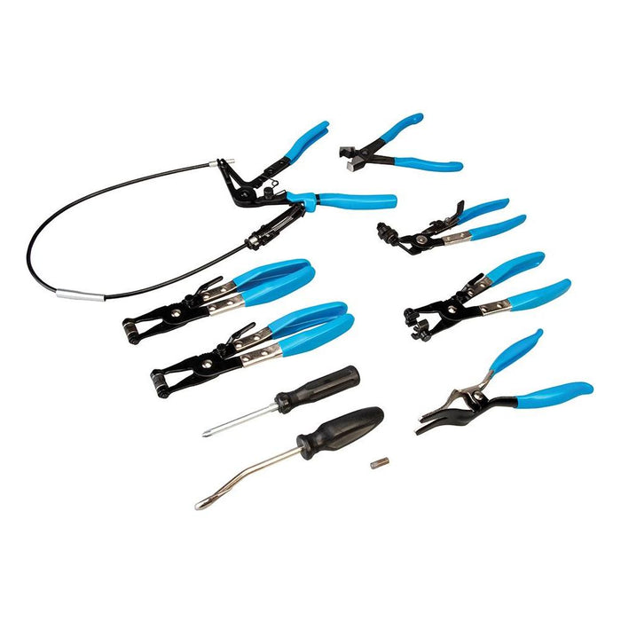 Silverline Hose Clip Removal Tool Set 9pce 18 - 54mm Silverline - Town Tools 