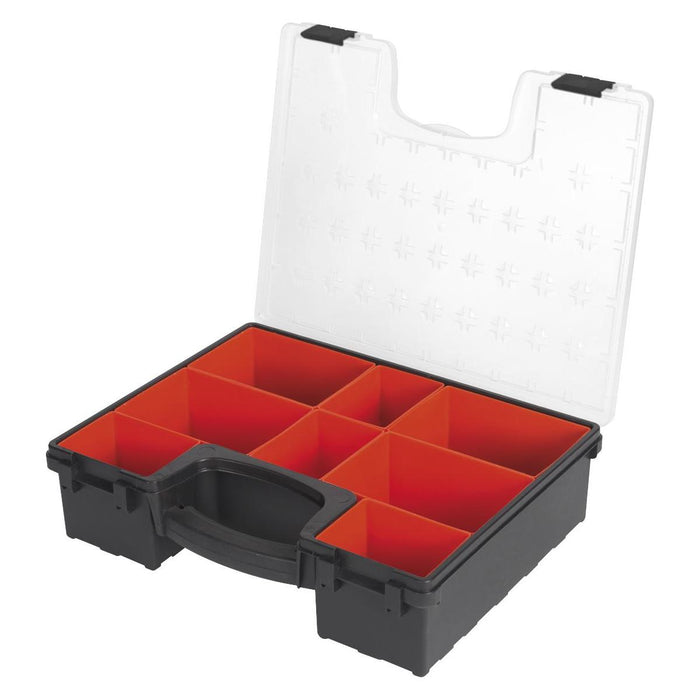 Sealey Parts Storage Case with 8 Removable Compartments APAS3R Sealey - Town Tools 