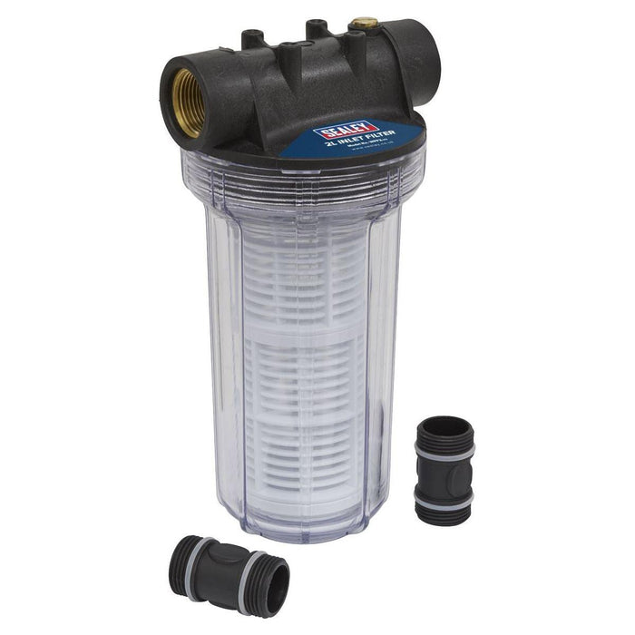 Sealey Inlet Filter for Surface Mounting Pumps 2L WPF2 Sealey - Town Tools 