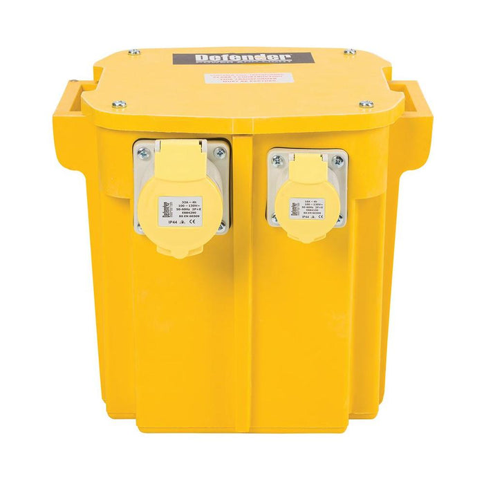 Defender 5kVA Portable Transformer 16A / 32A 110V Defender - Town Tools 