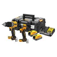 Dewalt Power Tools DCK2050E2T XR BL POWERSTACK™ Twin Kit 18V
