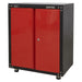 Sealey Modular 2 Door Cabinet with Worktop 665mm APMS81 Sealey - Town Tools 