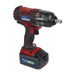 Sealey Cordless Impact Wrench 18V 3Ah Lithium-ion 1/2"Sq Drive CP400LI Sealey - Town Tools