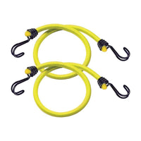 Master Lock Twin Wire Bungee Cord 100cm Yellow 2 Piece