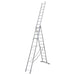 Sealey Extension Combination Ladder 3 x 12 Aluminium - BS EN 131 ACL312 Sealey - Town Tools 