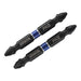 Irwin® Impact Double-Ended Screwdriver Bits Phillips PH2 60mm (Pack 2) IRWIN® - Town Tools