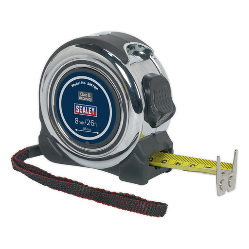 Sealey Professional Tape Measure 8m(26ft) SMT8P Sealey - Town Tools 