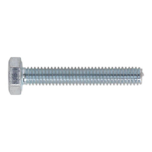 Sealey HT Setscrew M4 x 25mm 8.8 Zinc Pack of 50 SS425 Sealey - Town Tools 