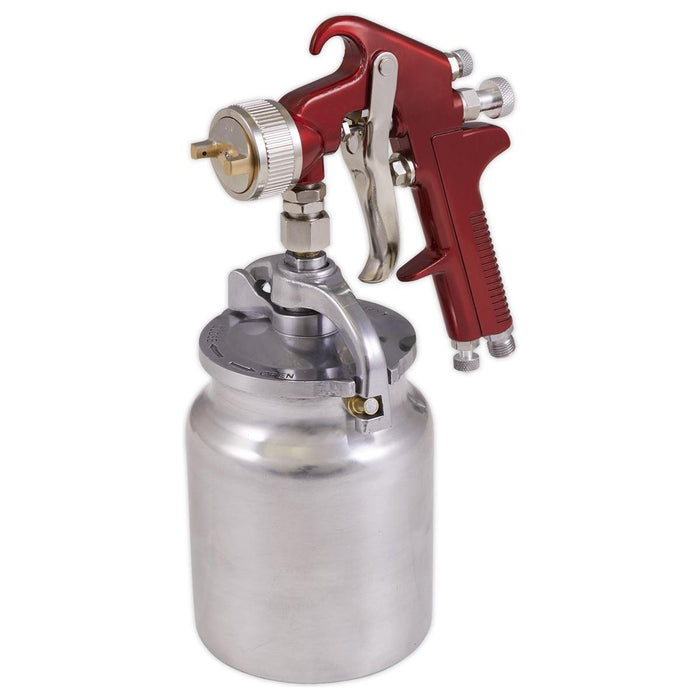 Sealey Suction Feed Spray Gun 2mm Set-Up S720 Sealey - Town Tools 