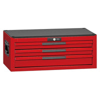 Teng Tools 26" PRO35™ tool chest 3 drawers red