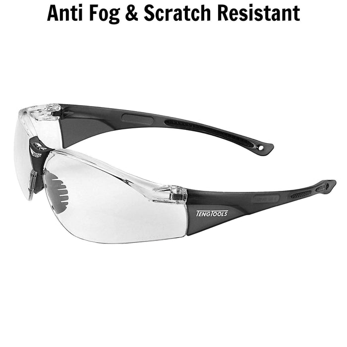 Teng Tools Safety Glasses Sport Style Clear Lens Teng Tools - Town Tools 