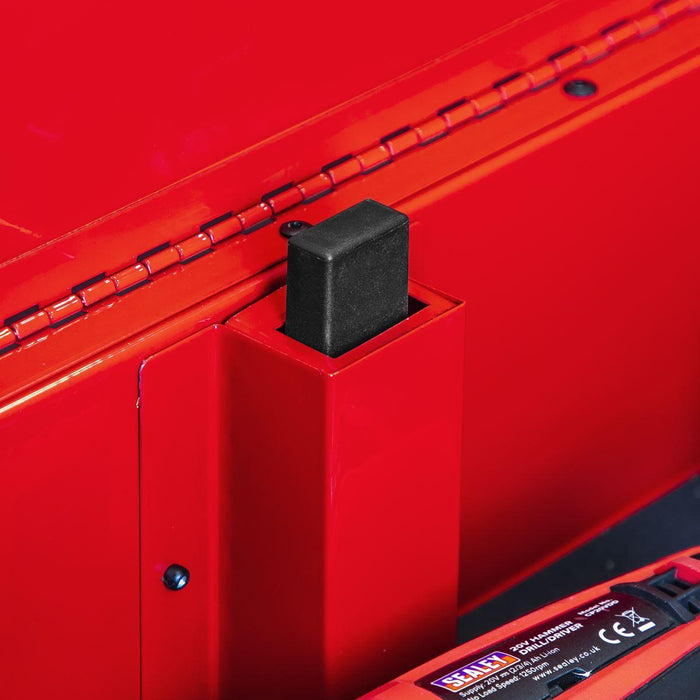 Superline PRO Heavy-Duty Mobile Tool & Parts Trolley 5 Drawers & Lockable Top Superline Pro - Town Tools 