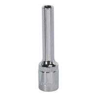 Sealey WallDrive Socket 4mm Deep 1/4"Sq Drive Fully Polished SP1404D