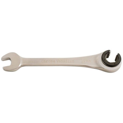 Laser Ratchet Flare Nut Wrench 19mm 4905 Laser - Town Tools 