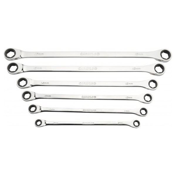 Carlyle Hand Tools Spanner Set - Box End - Extra Long - Metric - 6 Piece Caryle Tools - Town Tools 