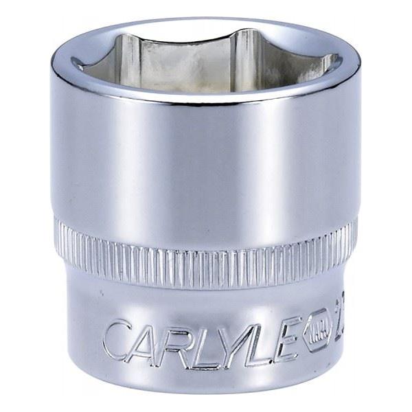 Carlyle Hand Tools 3/8Dr 23Mm 6Pt Chrome Socket S38023M