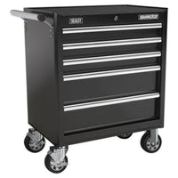 Sealey Rollcab 5 Drawer with Ball-Bearing Slides Black AP33459B