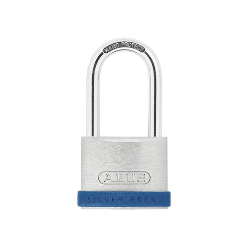 Abus Mechanical 40mm Silver Rock™ 5 Padlock Long Shackle 40mm Keyed Alike ABUS Mechanical - Town Tools