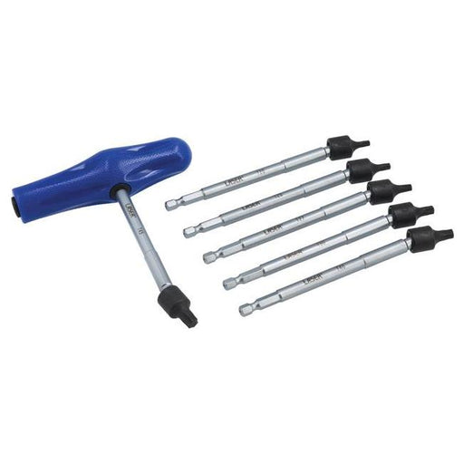 Laser Universal Joint Star Bit Set 6pc 8219 Laser - Town Tools 