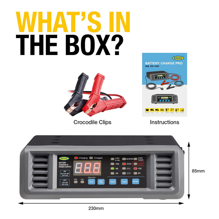 Ring RSCP20 SMARTCHARGE PRO 20A Battery Support Unit