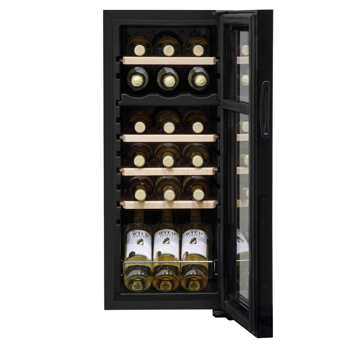 Baridi 18 Bottle Dual Zone Wine Fridge & Cooler DH89