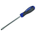 Faithfull Soft Grip Screwdriver Flared Slotted Tip 8.0 x 150mm Faithfull - Town Tools