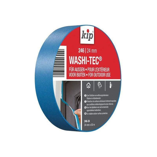 Kip® 246 Premium Outdoor WASHI-TEC® Masking Tape 24mm x 50m KIP® - Town Tools