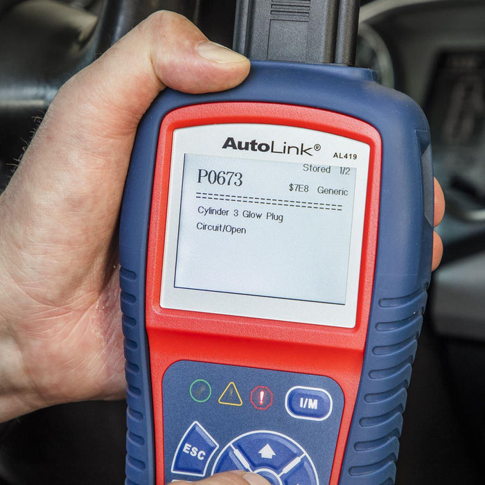 Sealey Autel EOBD Code Reader Live Data Tech Tips AL419